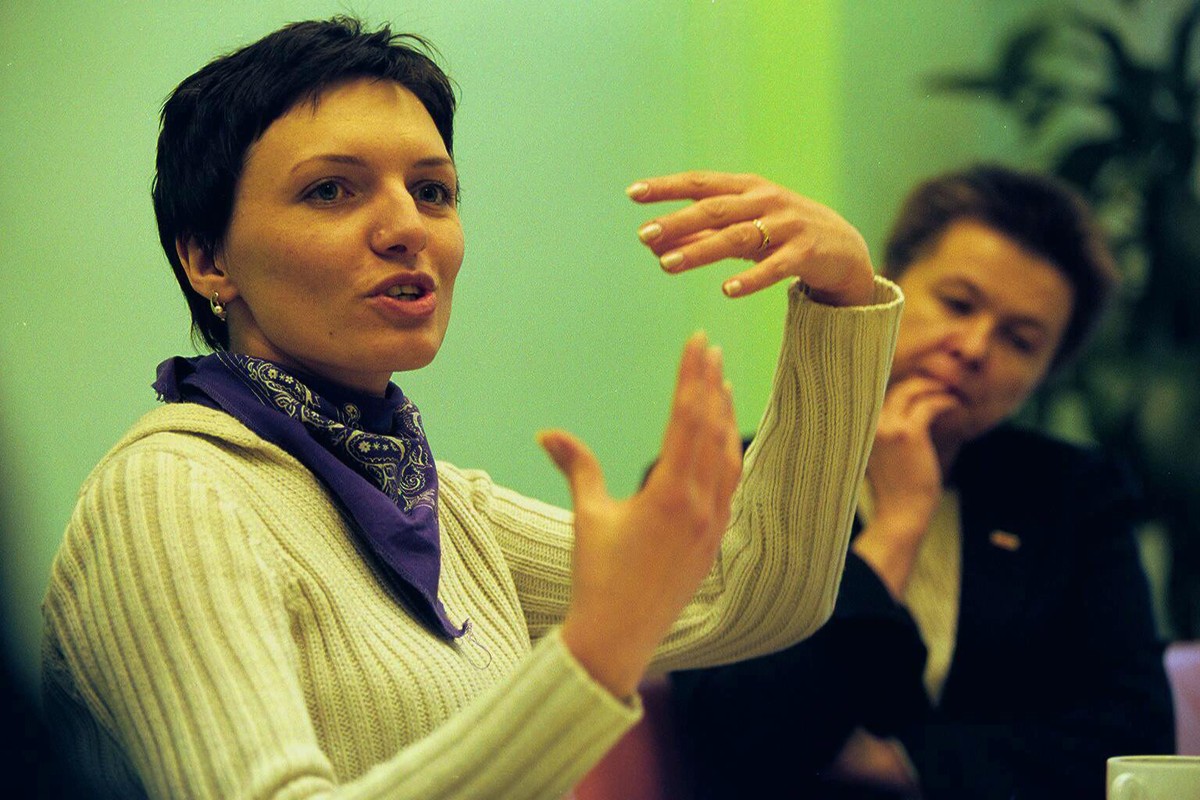 Myroslwa Gongadze, żona Georgija