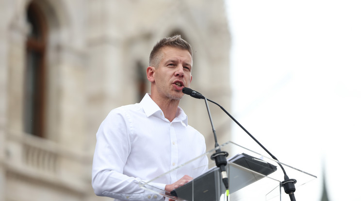 Magyar Péter nemrég tett nagy bejelentést a pártjával kapcsolatban/ Fotó: Pozsonyi Zita