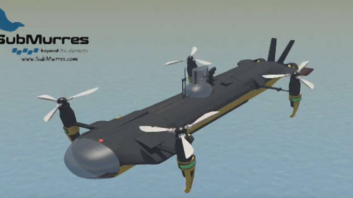SubMurres – dron latający i łódź podwodna w jednym