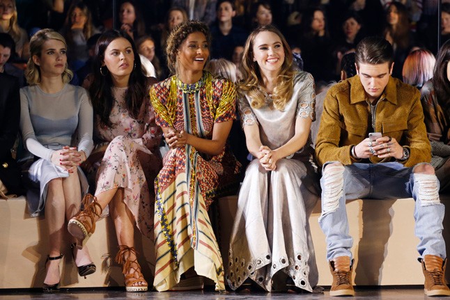 h&m, h&m studio, parizs, divathét, paris fashion week, ciara, suki waterhouse