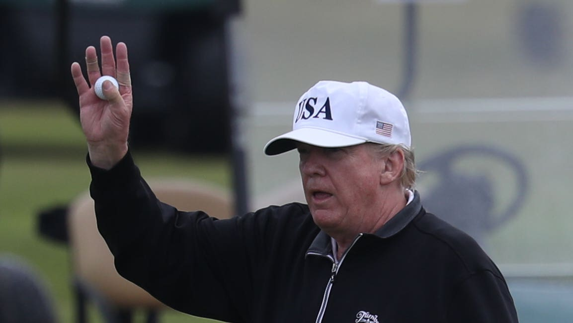 Trump protesters urged to stay within the law during president's trip to Scotland