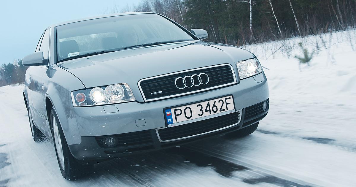 Audi A4 quattro w sam raz na zimę (z archiwum Auto Świata)