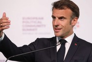 Prezydent Francji Emmanuel Macron