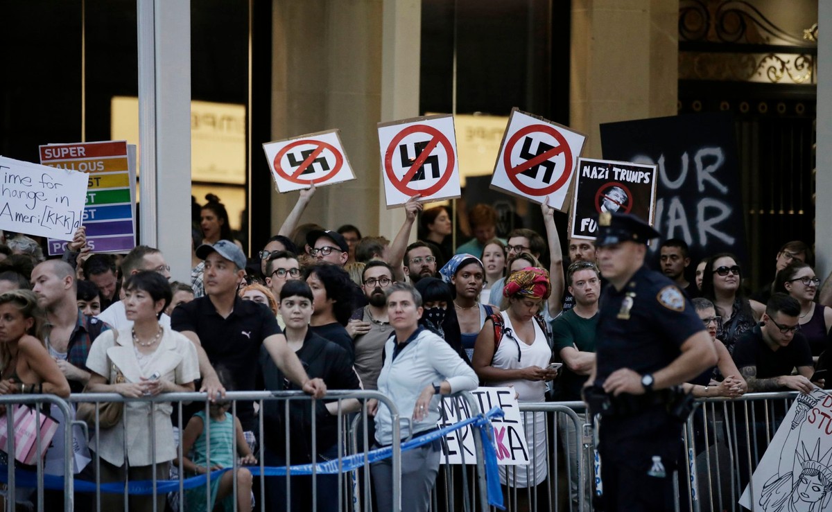 Protesty w Nowym Jorku