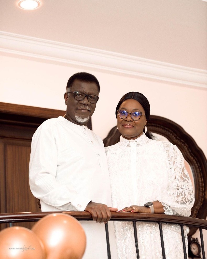 Dr Mensa Otabil and his wife, Joy