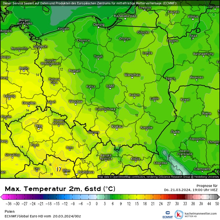 Temperatura będzie coraz wyższa i na południowym zachodzie może sięgnąć 15 st. C