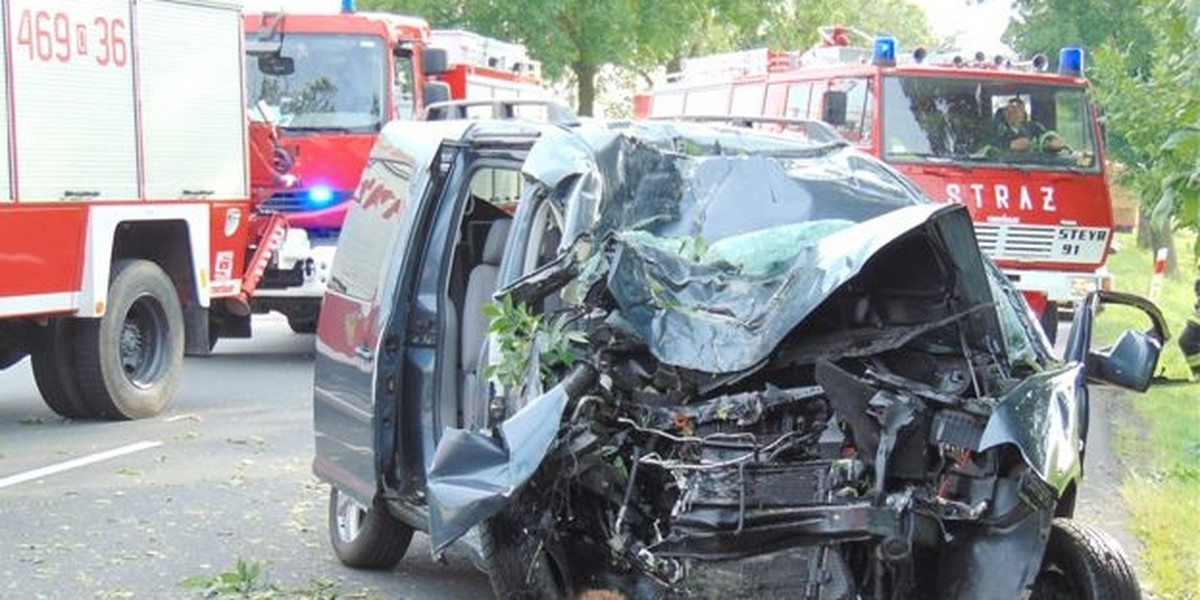 Ksiądz zginął w wypadku .