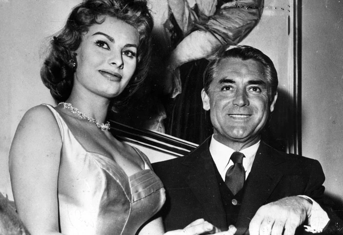 Sofija Loren i Keri Grant