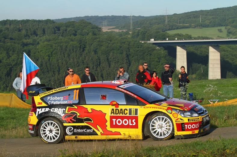 Rajd Niemiec 2010: Loeb liderem, Kościuszko na łące (1. etap, fot. Rallyworld©Willy Weyens)