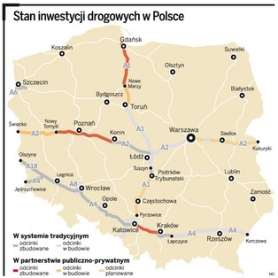 Coraz więcej prywatnych autostrad w Polsce