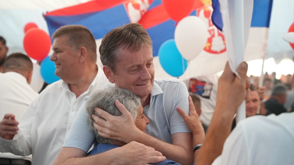 Veliki narodni skup Srpske napredne stranke u selu kod Uba 