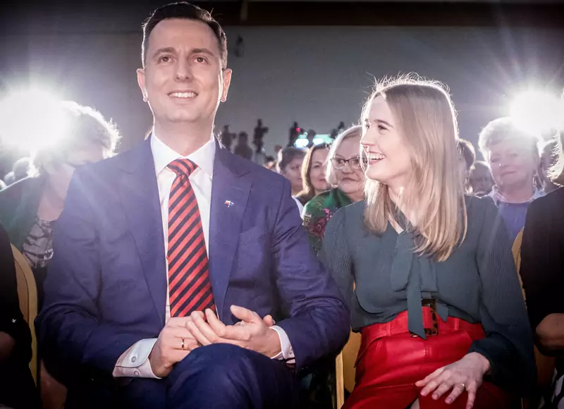 Paulina Kosiniak-Kamysz aktywnie wspierała męża w kampanii prezydenckiej
