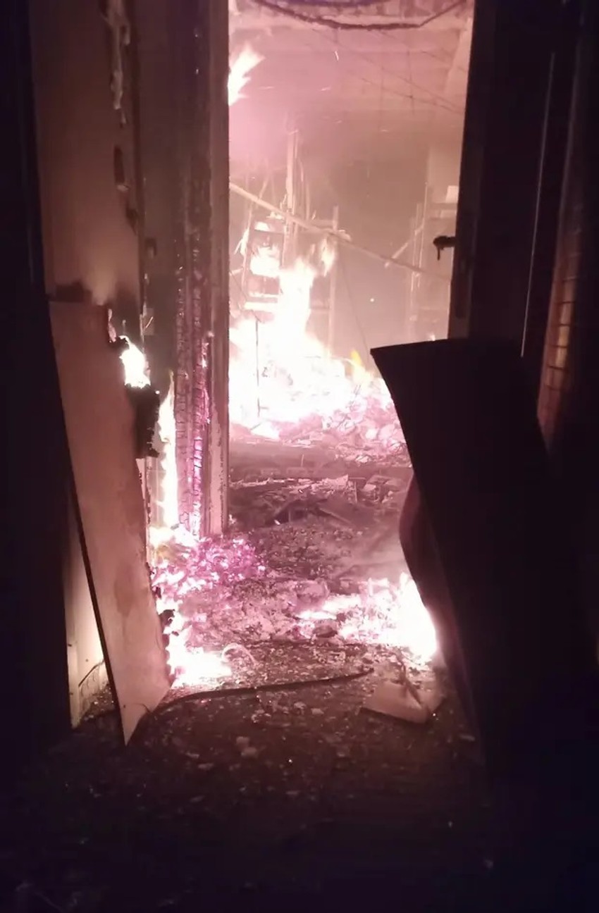 Požar u "Vjesnikovom" neboderu u Zagrebu