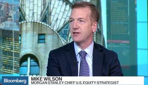 Markets are hooked on the heroin of potential Federal Reserve interest rate cuts, according to Morgan Stanley's chief US equity strategist Mike Wilson.Bloomberg TV