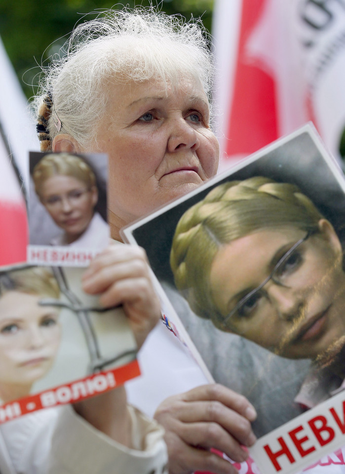 Uwolnić Tymoszenko! - protest w Kijowie