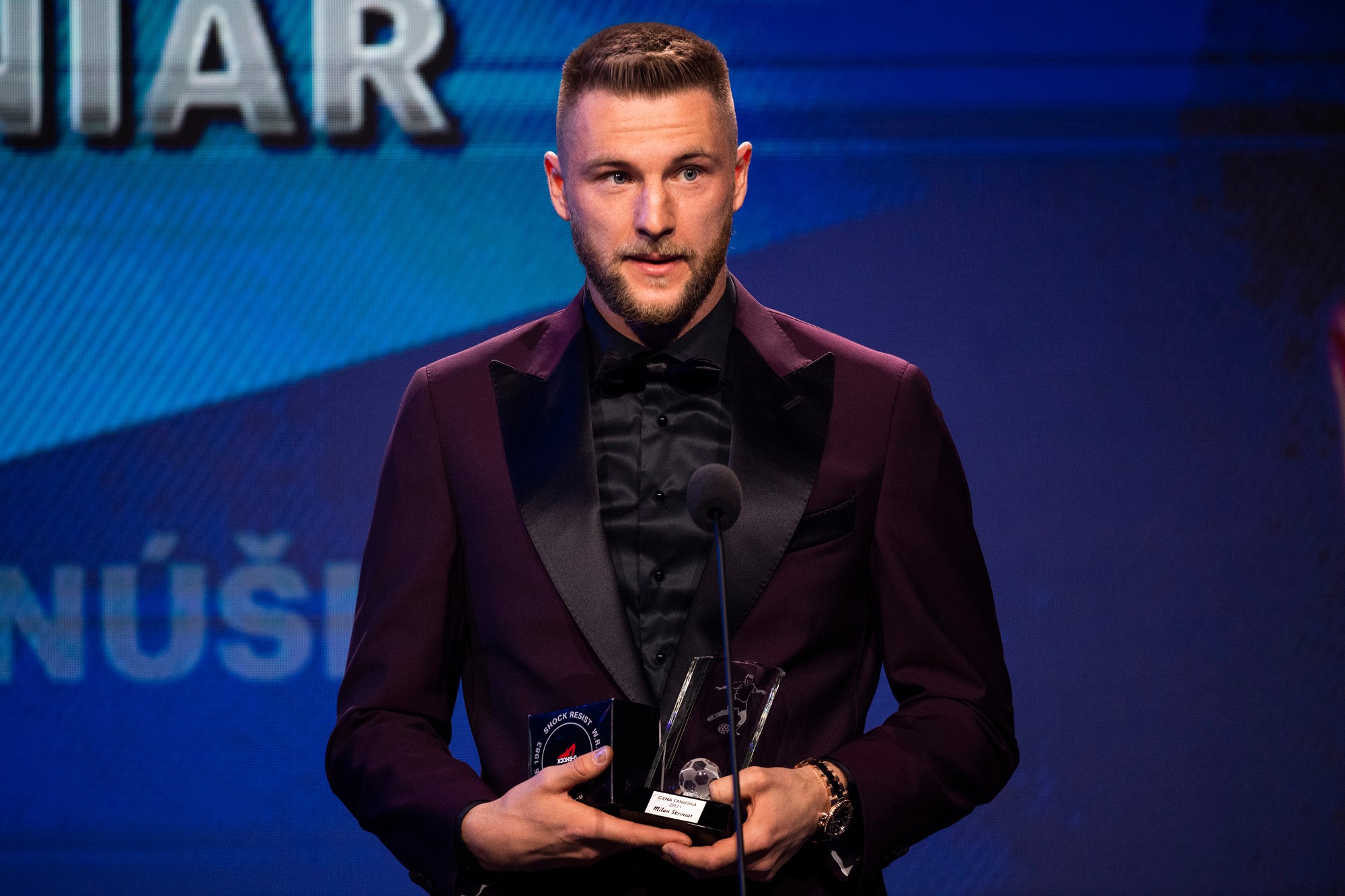 Slovenský futbalový reprezentant Milan Škriniar.