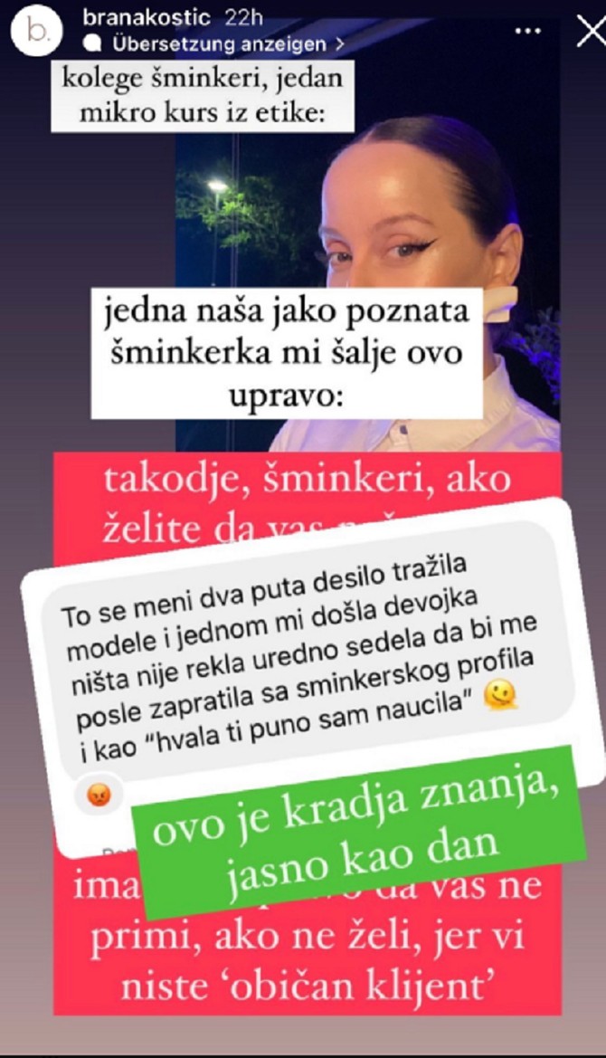 Šminkerka iz Beograda prozvala kolege i napravila haos na mrežama