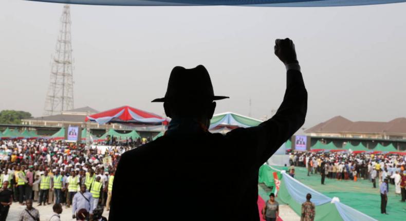 Buhari during the 2015 electioneering campaigns