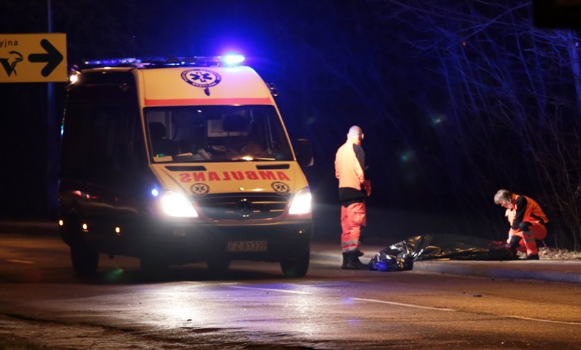 Miejsce tragedii w Zielonej Górze