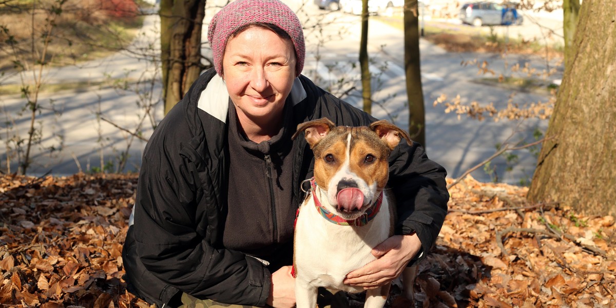 Izabella Baranowska (52 l.) opiekunka zwierząt w schronisku „Ciapkowo”  w Gdyni 