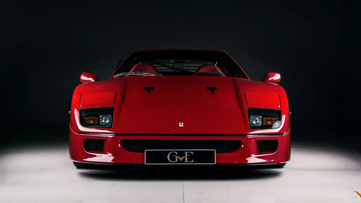 Ciekawostka z ogłoszenia: Ferrari F40 Erica Claptona