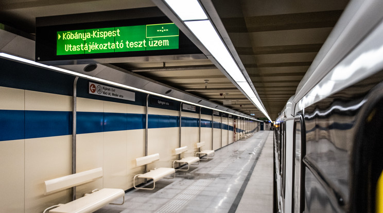 November 7-től kezdik a 3-as metró középső szakaszának felújítását / Fotó: Koncz Márton