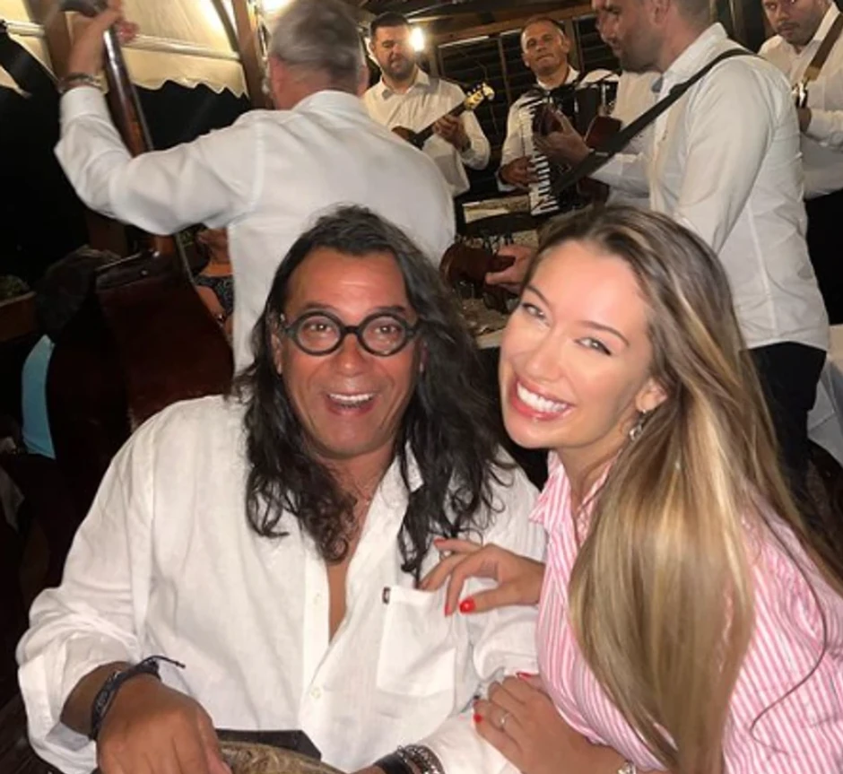 Tea Tairović sa ocem Zoranom