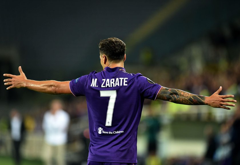 Mauro Zarate zdecydował się na wyjątkowy gest. Piłkarz zrobił tatuaż z podobizną swojej żony