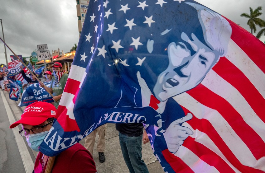 Protesti Trampovih pristalica u Majamiju