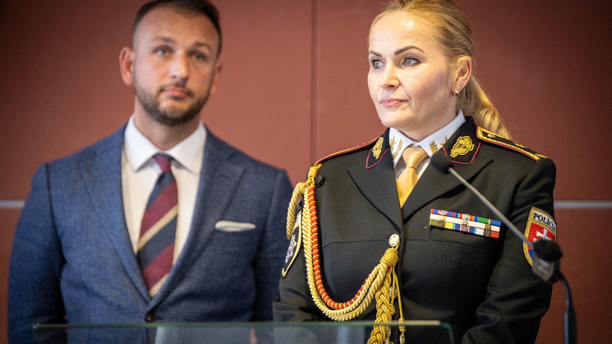 Vymenovanie novej Prezidentky policajného zboru Jany Maškarovej 27.1.2025