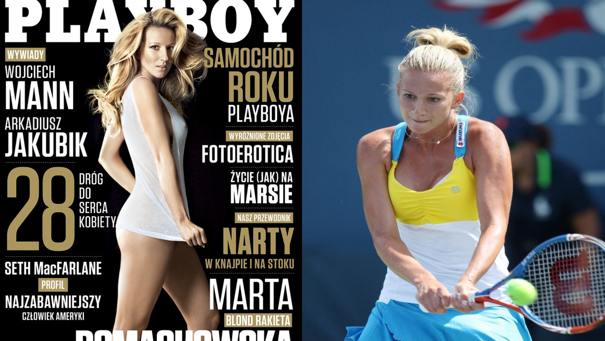 Marta Domachowska, 27-letnia polska tenisistka, w planach ma powrót do pierwszej setki w rankingu WTA. Jednak przed tym postanowiła zrobić niespodziankę swoim fanom. Sportsmenka pokazała swoje wdzięki w najnowszym numerze "Playboya".