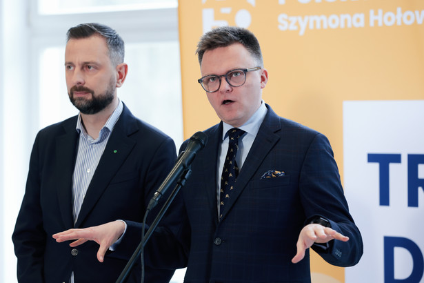 Władysław Kosiniak Kamysz i Szymon Hołownia zapowiedzieli wspólny start swoich ugrupowań
