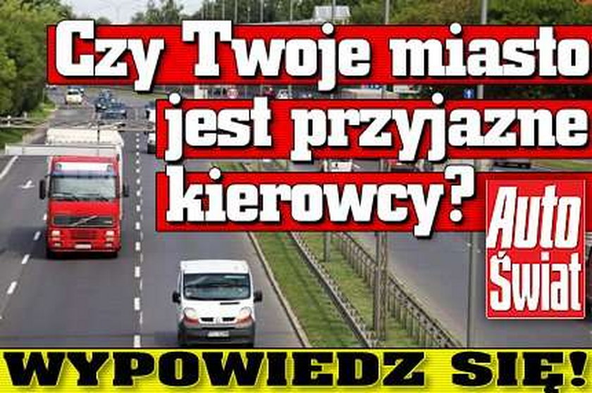 Miasto przyjazne kierowcy. Głosuj i wygrywaj