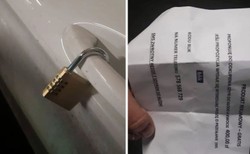 Kłódka na klamce samochodu nową metodą kradzieży. Policja ostrzega