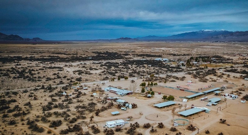 Sandy Valley Ranch is a 160-acre ranch just 45 miles outside of Las Vegas.Steve Makowski