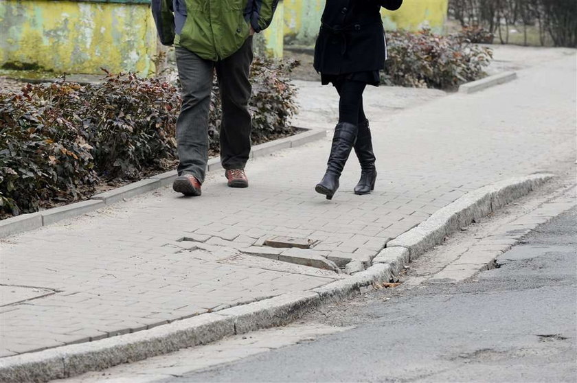 Sprawdź, które chodniki idą do remontu