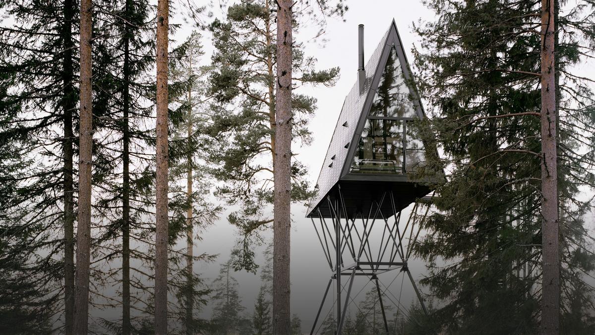 PAN Hytter: niezwykłe domki w norweskim lesie