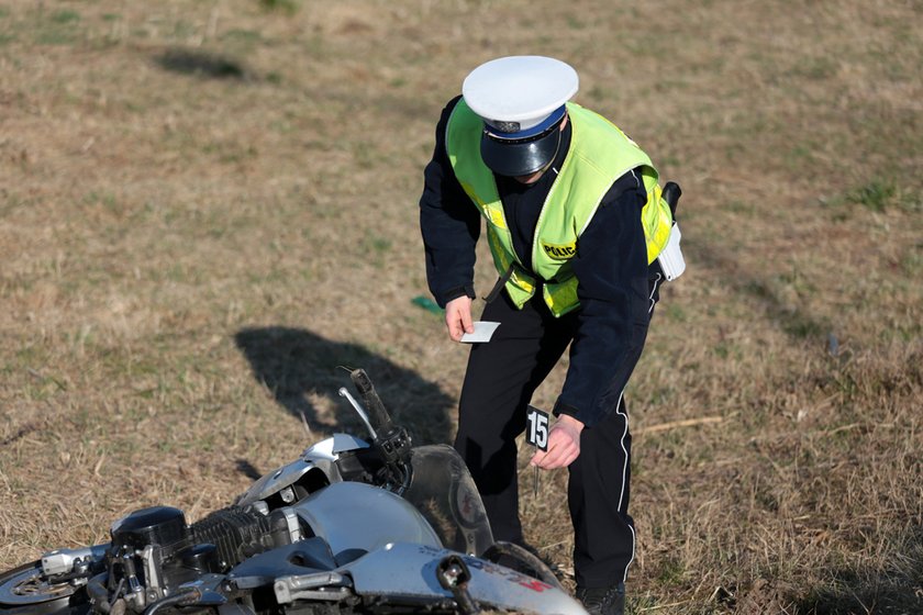 Śmierć motocyklisty