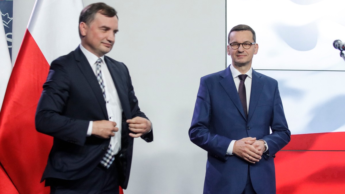 Zbigniew Ziobro i Mateusz Morawiecki