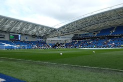 Stadion Brighton ' Hove Albion centrum testowym na obecność koronawirusa