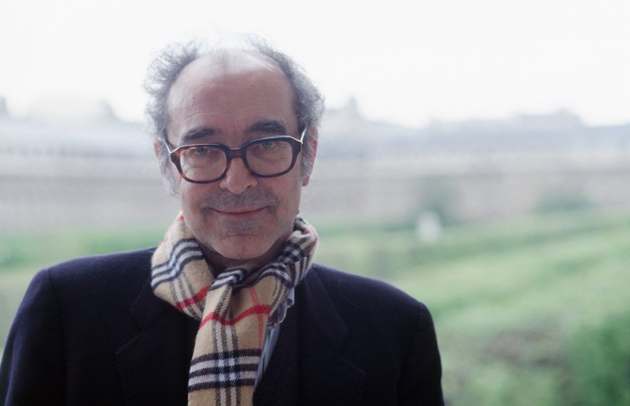  Jean Luc Godard w 1990 r.