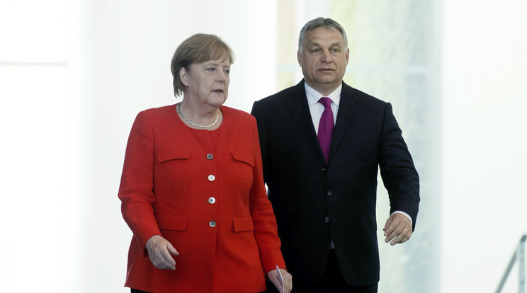 A német kancellár Sopronban találkozik a magyar kormányfővel / Fotó: MTI - Koszticsák Szilárd