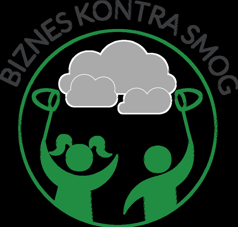 Logo akcji "Biznes kontra smog"