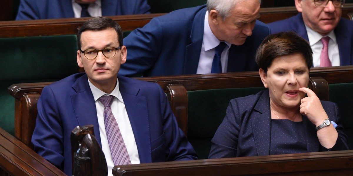 Mateusz Morawiecki, Beata Szydło