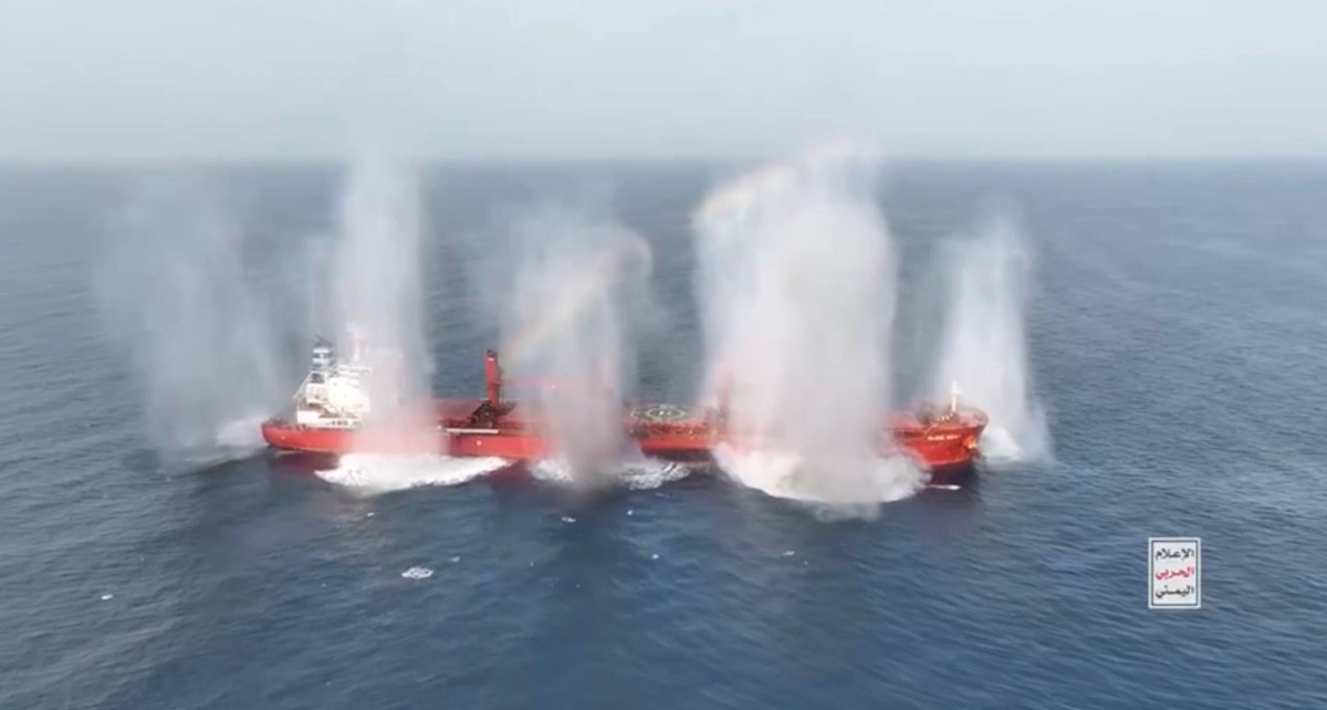 Zatopienie statku "Magic Seas"