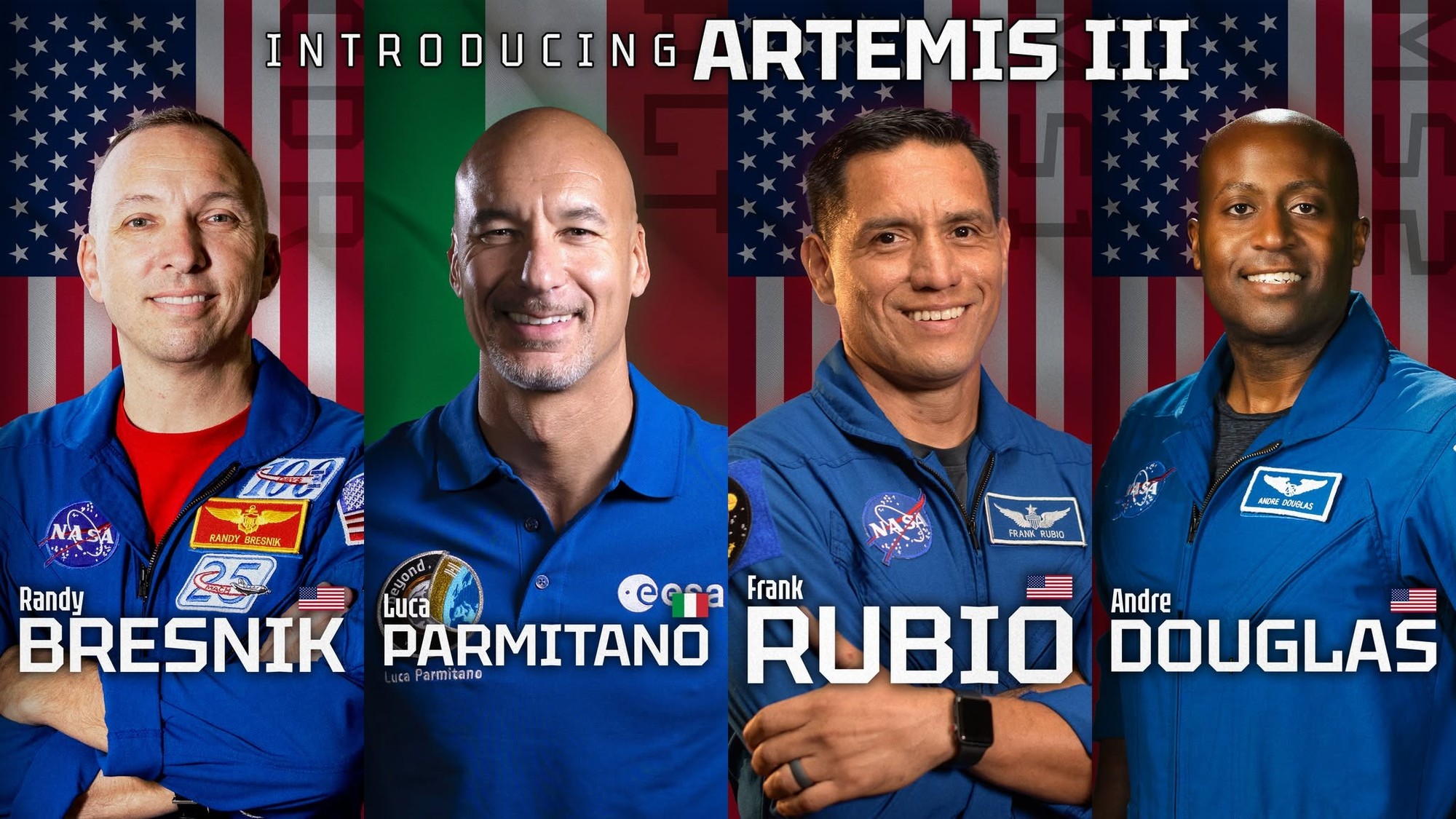 NASA predstavila posádku misie Artemis III, poletí