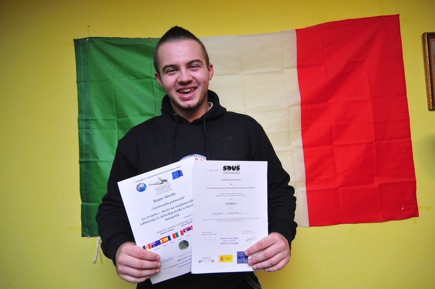 Poliglota iz Karlovačke gimnazije: Bojan Skrobić