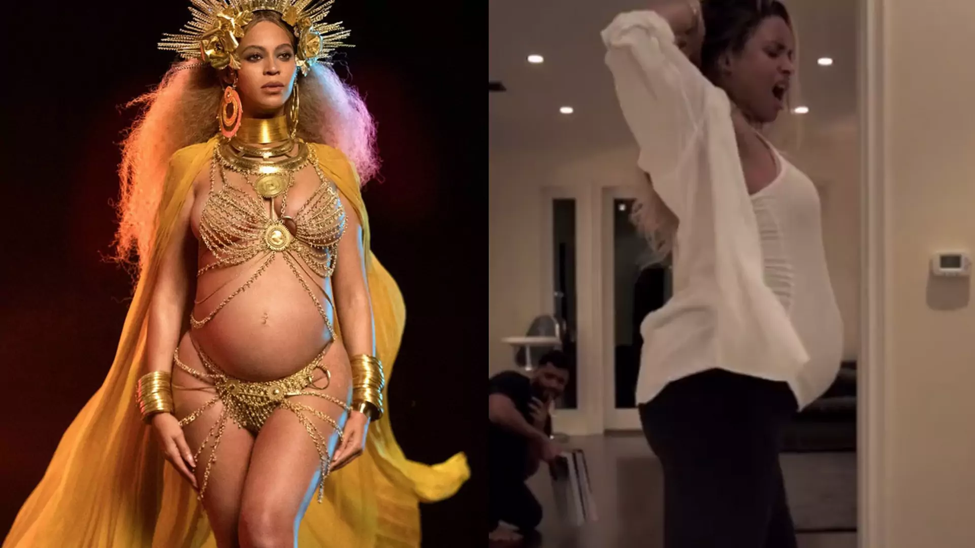 Spektakularny występ Beyonce w ciąży na Grammy? Wolimy Ciarę tańczącą z brzuchem w kuchni