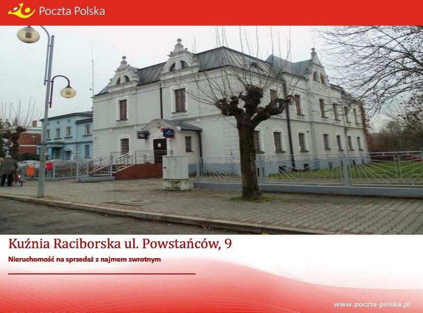 Budynek Poczty Polskiej w Kuźni Raciborskiej