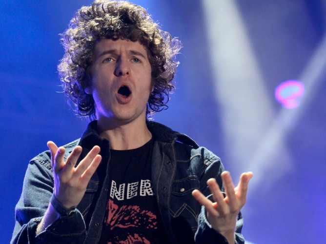 Wokalista angielskiego zespołu The Cooks Luke Pritchard